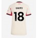 Tanie Strój piłkarski Liverpool Cody Gakpo #18 Koszulka Wyjazdowej dla damskie 2025-26 Krótkie Rękawy